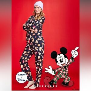 Old Navy x Disney Navy Mickey Mouse Pajama Set